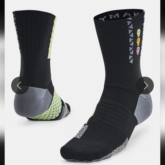 Under Armour Ansa Socks Armourdry Playmaker Dia de los Muertos Unisex NWT - Picture 1 of 6